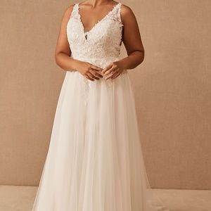 Wtoo by Watters Vielle Wedding Gown from BHLDN/Anthropology Weddings size 16W